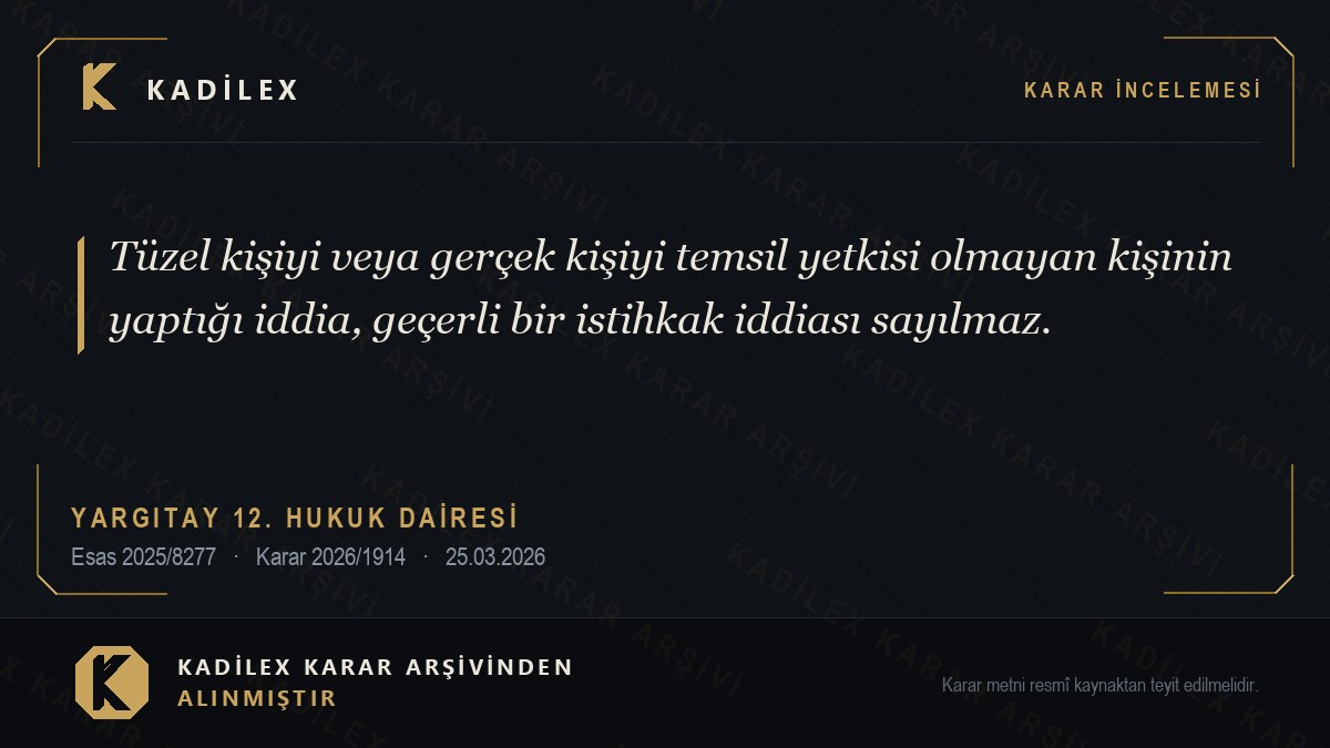 Hacizde İstihkak İddiasını Kim İleri Sürebilir?