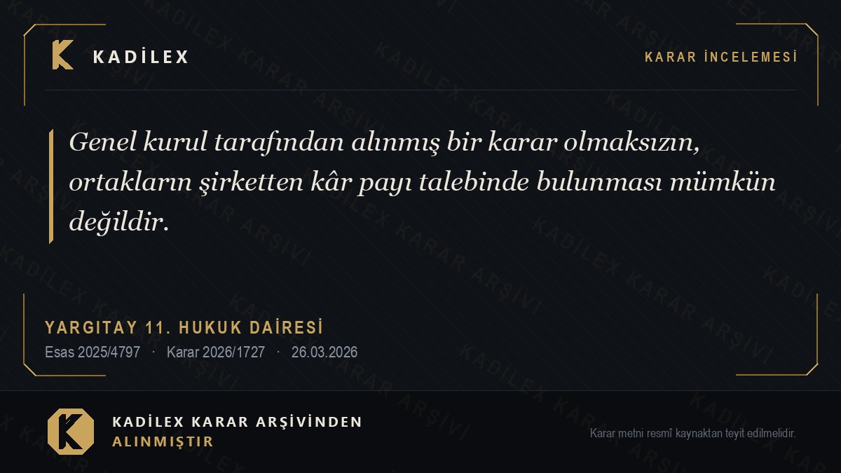 Kâr Dağıtılmama Kararı İptal Edilince Para Otomatik Gelir mi?