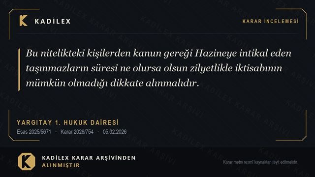 Hangi Araziler Zilyetlikle Kazanılamaz?