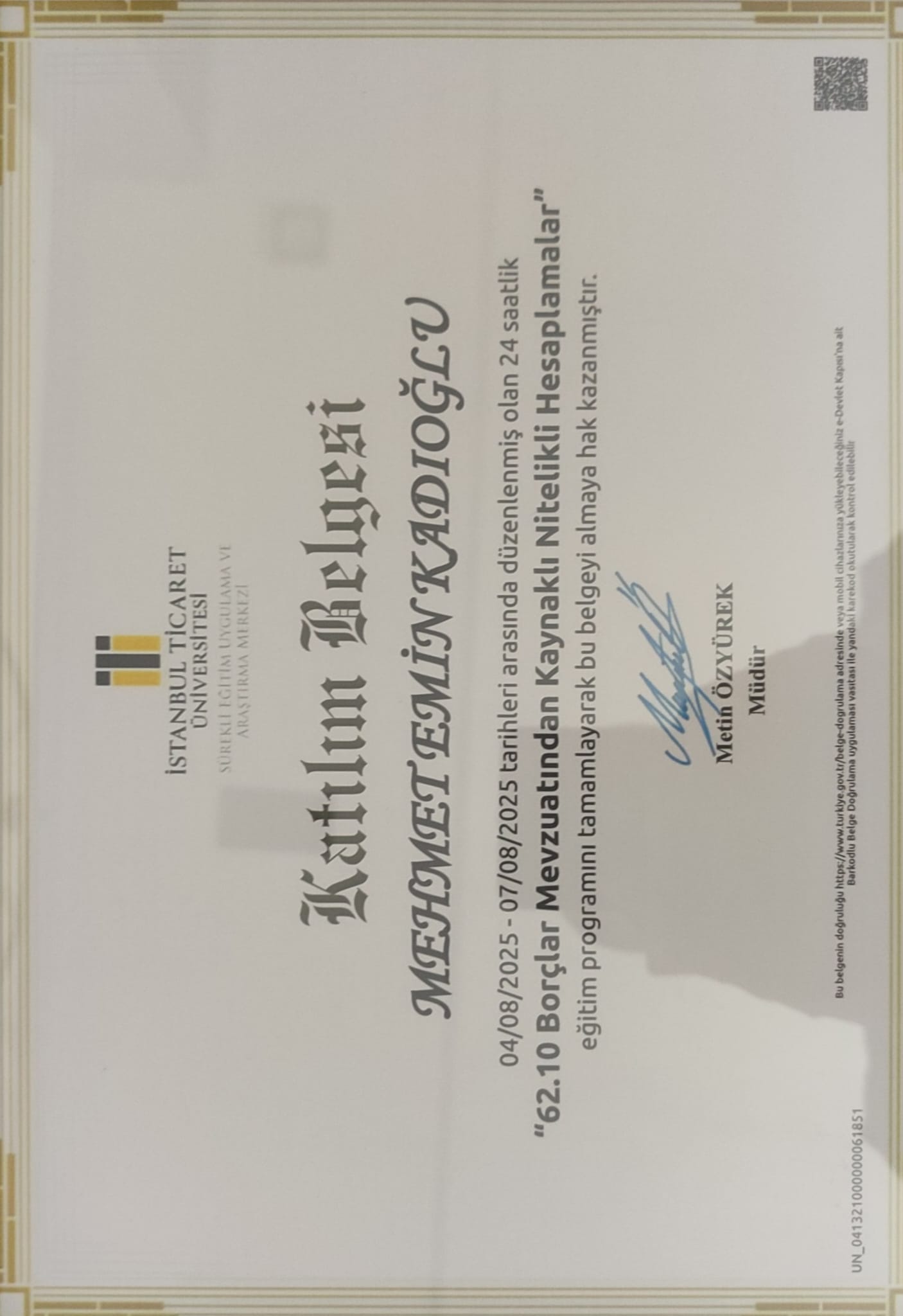 Sertifika 22