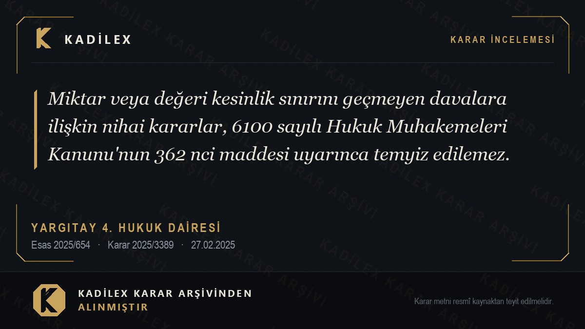 Temyiz Kesinlik Sınırı Nedir, Nasıl Hesaplanır?